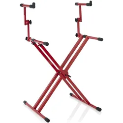 Gator GFW-KEY-5100XRED (Keyboard), Instrumentenständer + Halter, Rot