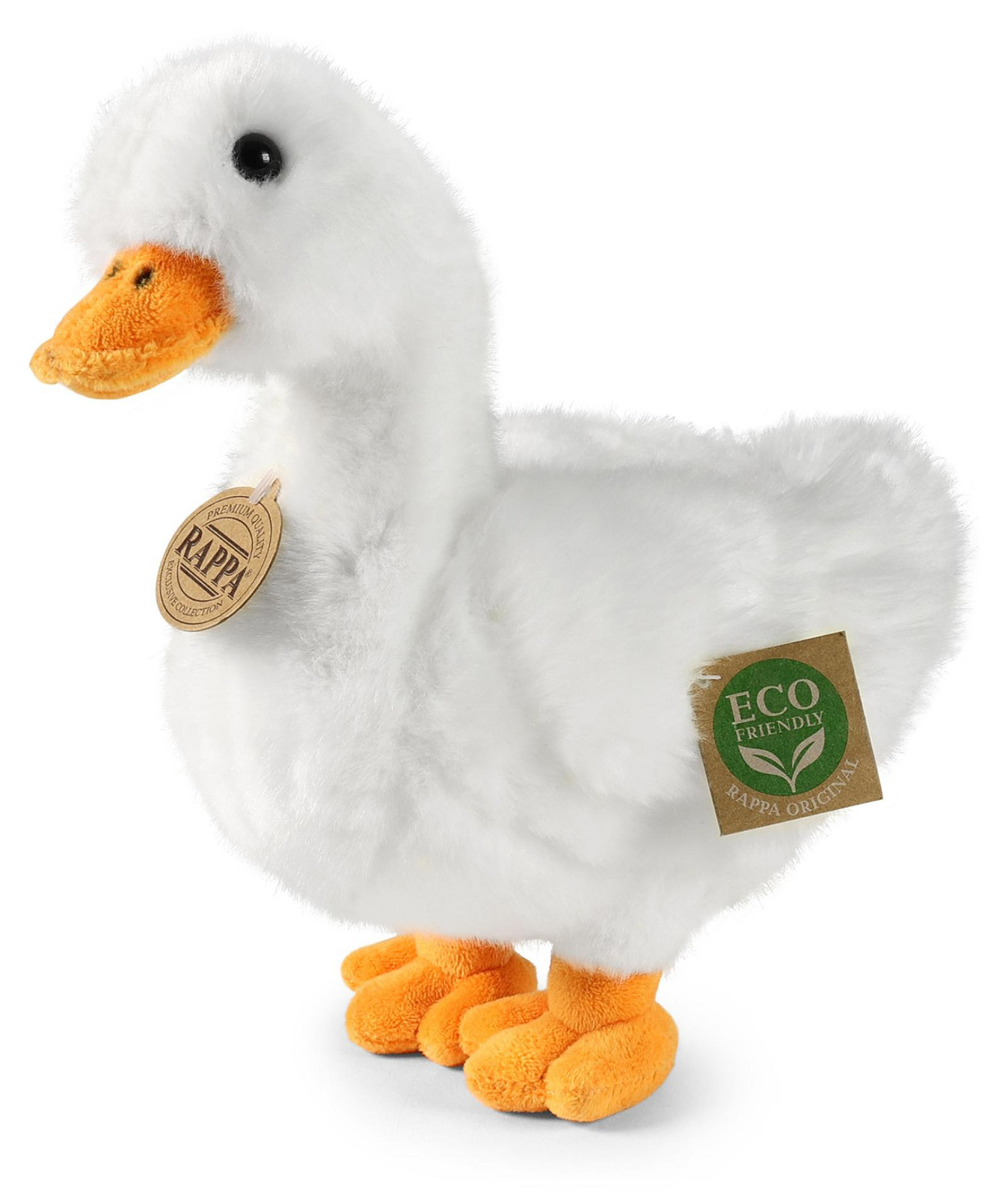 Milieuvriendelijke Pluche Eend van RAPPA, 24 cm