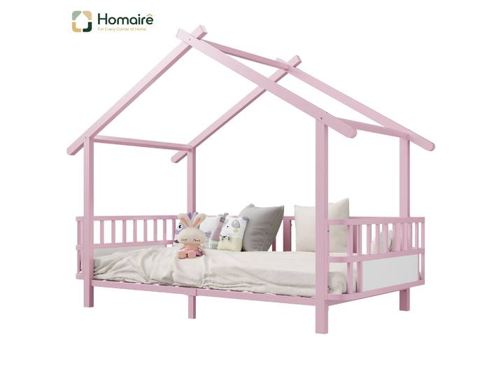 Bettgestell Aus Metall Rosa 215 X 96 X 168.5 Cm Homaire