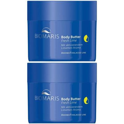 Biomaris Bodybutter fresh lime 2x 2x200 ml Creme