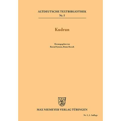 Kudrun, Taschenbuch von , De Gruyter, 978-3-11-048334-5