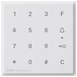 Gira Aufsatz Codetastatur rws 851366