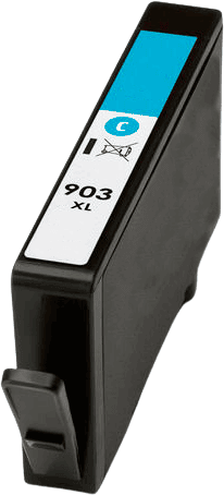 HP 903 Xl Cyan Kompatibel Blækpatron 12 Ml. (T6m03ae)