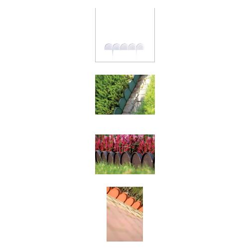 Prosperplast Obrzeże Ogrodowe 10m Garden Line Brąz (1000 cm) (PIKRA-R222)