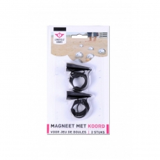 Longfield Games Boule - Petanque - Kugelmagnet 2 Stück 255137