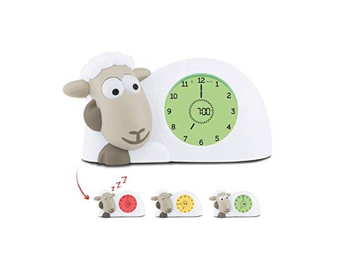 Zazu Sam Schaap Taupe Kinderwekker en Slaaptrainer