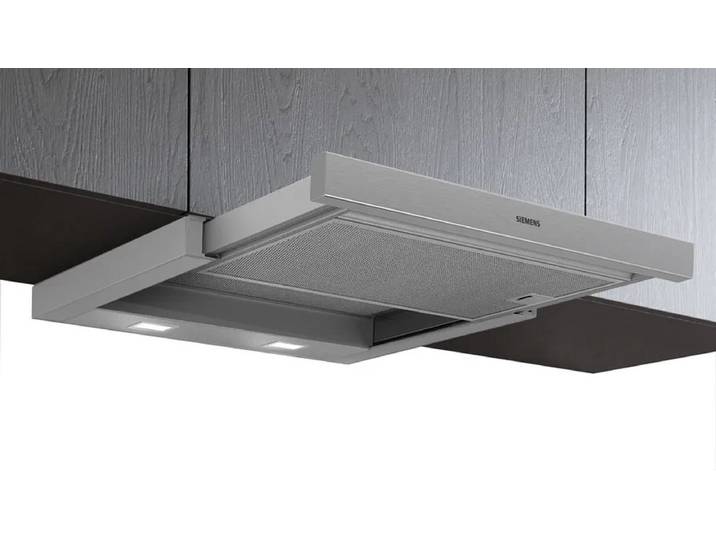 Siemens iQ100 LI63LB526 - Afzuigkappen - 60cm - 65db - Zilvermetaalkleurig