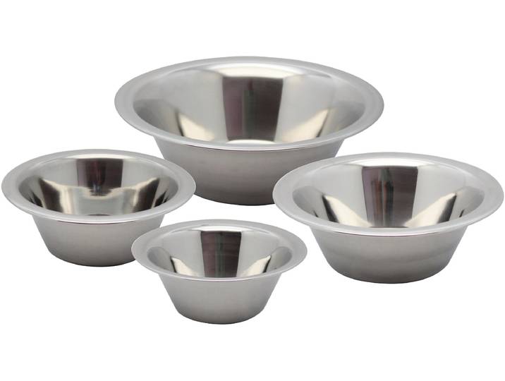 Schüssel ELO, silber (edelstahlfarben), Edelstahl, Schüsseln, Schüssel