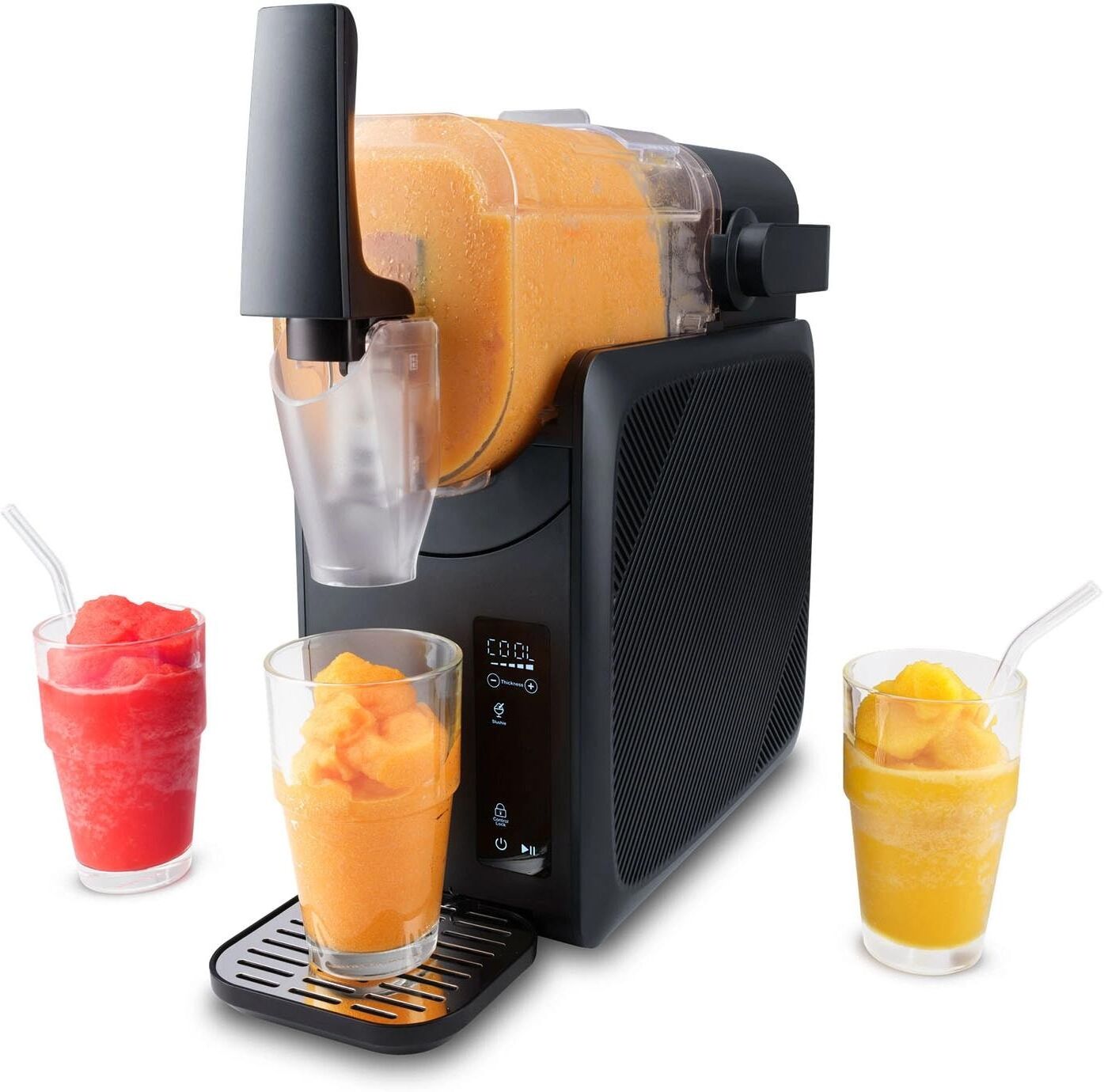 STEBA Eismaschine "Slush-Maker FDM 2 2 l", schwarz, Eismaschinen, Nachfüllöffnung, Eismaschine schwarz Einheitsgröße