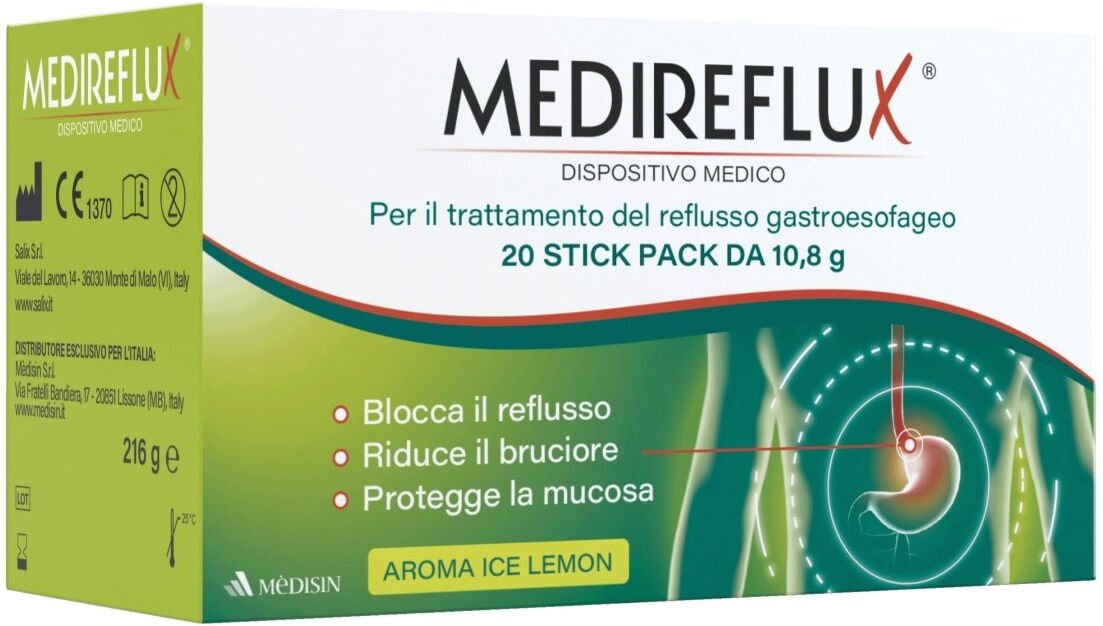 Medisin Medireflux 20 stick reflusso gastroesofageo