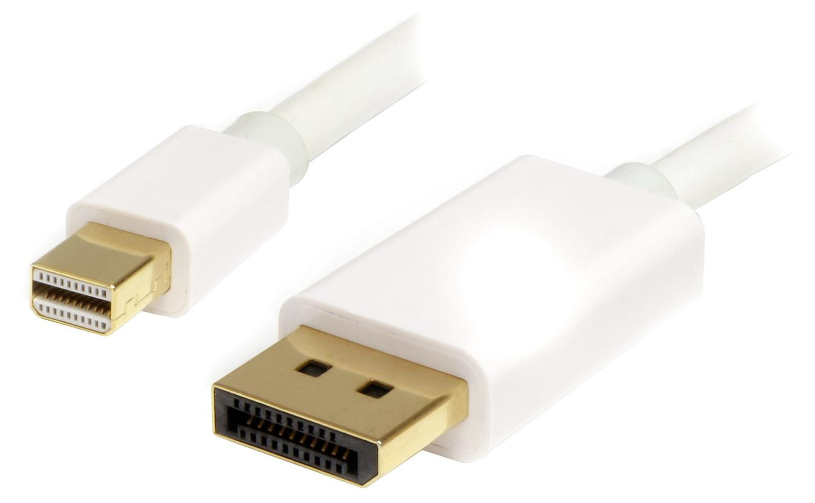 StarTech.com Mini DisplayPort naar DisplayPort kabel, wit, 2 meter