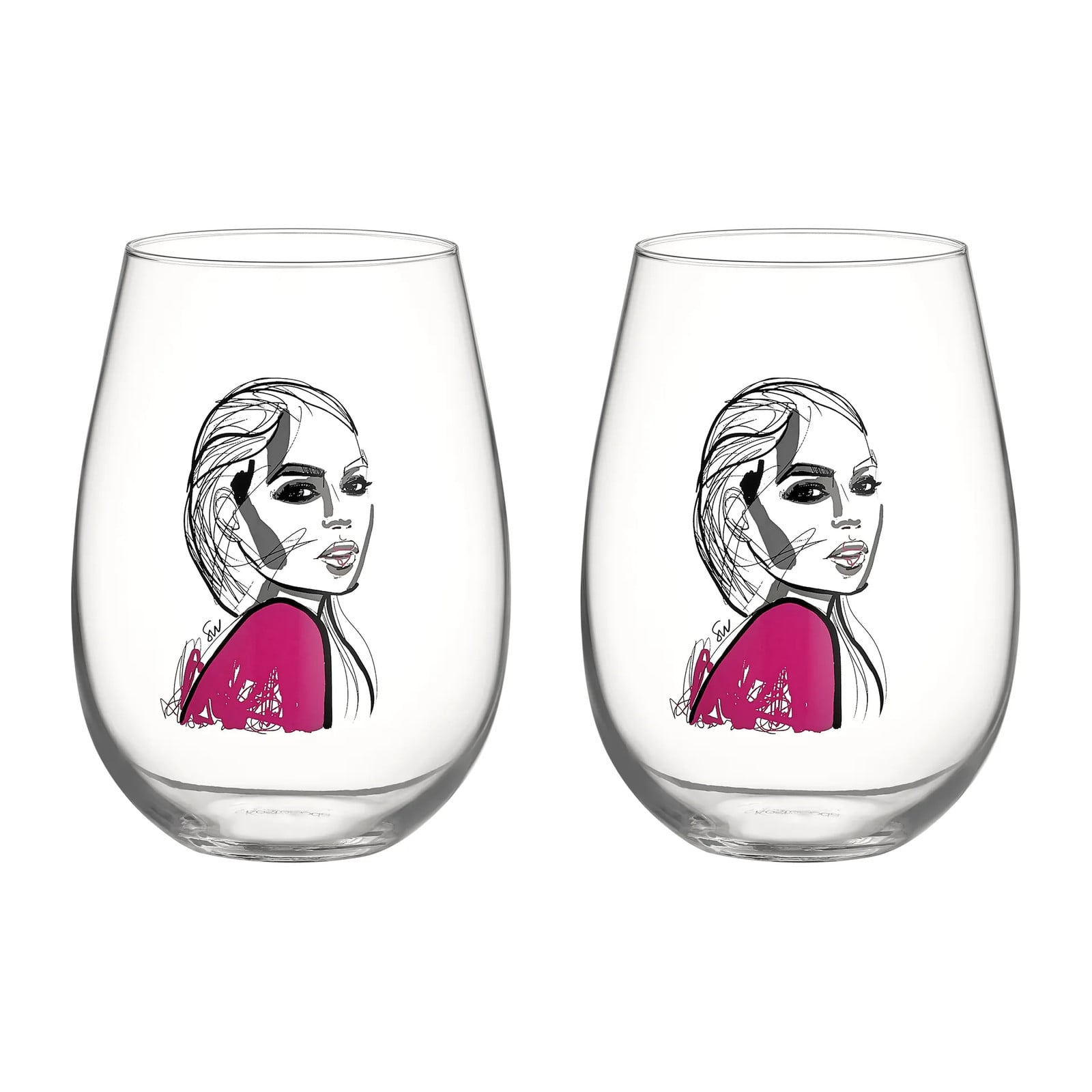 Kosta Boda All about you Next to you glas 2-pack 57 cl