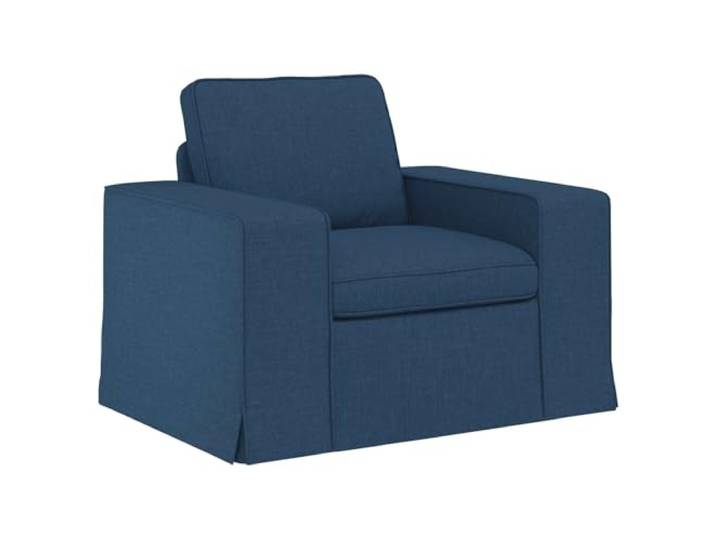 Todiikf Sessel Moderner Polstersessel Blau 103x80x82 cm Modulsofa Flexibler Einzel-Polstersessel mit abnehmbarem Bezug und stabilem Metallrahmen für Wohnzimmer und Schlafzimmer.