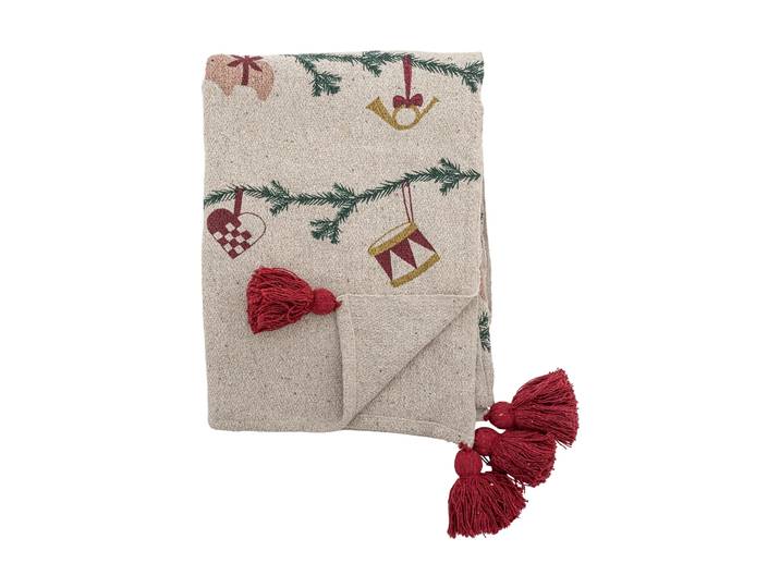 Bloomingville Plaid Yule 130x160 cm Nature