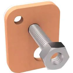 Tesa Klebeschraube für Mauerwerk und Stein rechteckig 2 x 2,5 kg