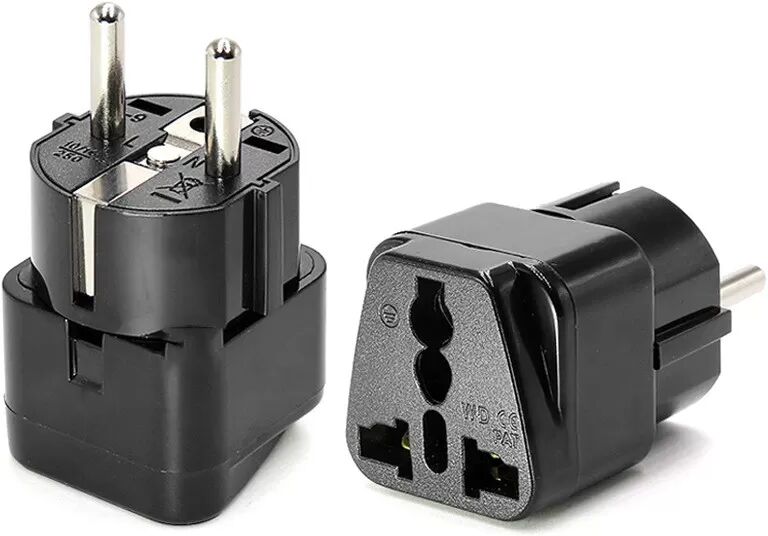 INF Konvertierungsstecker – Europäischer Standard (für Deutschland, Frankreich, Südkorea und Russland)
