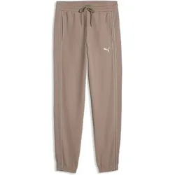 Puma Herren Freizeit / Mode Sommer GJ Hosen lang Hosen lang He/Uni PUMA CLASS Material Sweatpants cl, Größe XL in beige beige