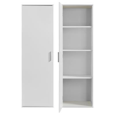 Mehrzweckschrank PROCONTOUR "Schrank Clara", weiß, B:50cm H:167cm T:52cm, Schränke, Mehrzweckschrank