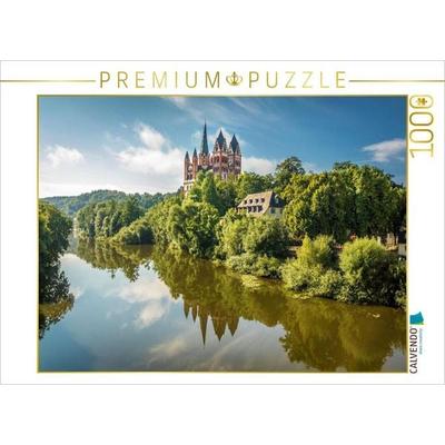 CALVENDO Puzzle Limburger Dom an der Lahn, Hessen | 1000 Teile Lege-Größe 64 × 48 cm Foto-Puzzle für glückliche Stunden