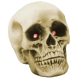 EUROPALMS Halloween Schädel 21x15x15cm LED
