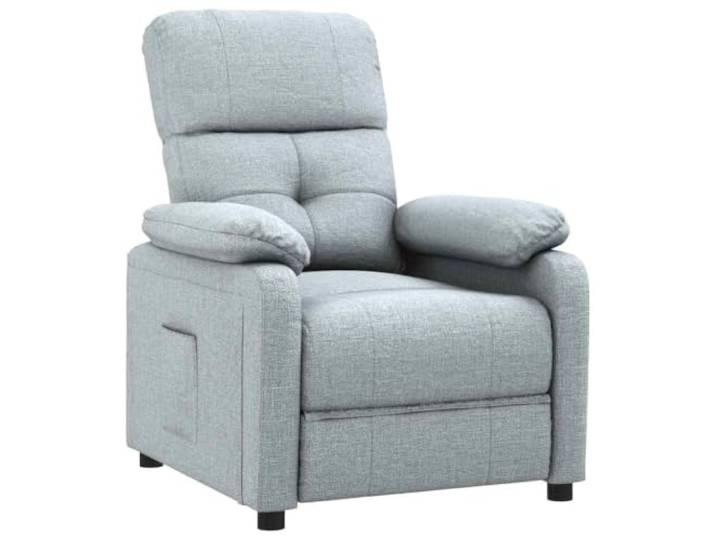 Heofavd Relaxsessel Manuell Verstellbar Stoff TV Sessel Hellgrau