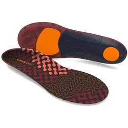 Superfeet Active Cushion Low, Sohlen, Schwarz, Orange