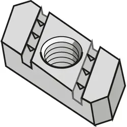 Legrand CM801804 Selbstblockierende Mutter E41M6 V4A Edelstahl