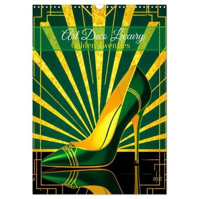 Art Deco Luxury – Golden Twenties (Wandkalender 2027 DIN A3 hoch), CALVENDO Monatskalender
