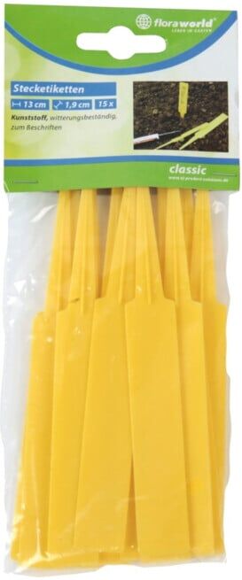 floraworld Étiquettes à piquer 15 pcs (10961)