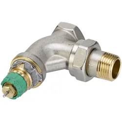 Dynamic Valve RA-DV 15 druckunabhängig, R 1/2, Eck, vernickelt