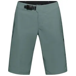 Fox, Damen, Velohosen, W Ranger Short (M), Schwarz, Grün