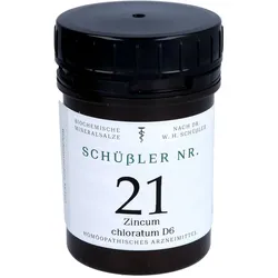 Schüssler Nr.21 Zincum chloratum D 6