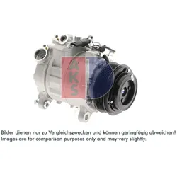 Kompressor Klimaanlage AKS DASIS 852802N für BMW 6er X5