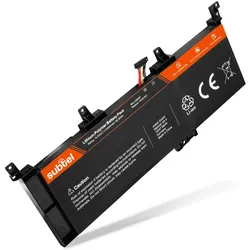 Subtel Akku für ASUS GL502VS, ROG STRIX FX502VS, G502VS, G502VY, FX502VY, G502VSK (4000 mAh), Notebook Akku, Schwarz