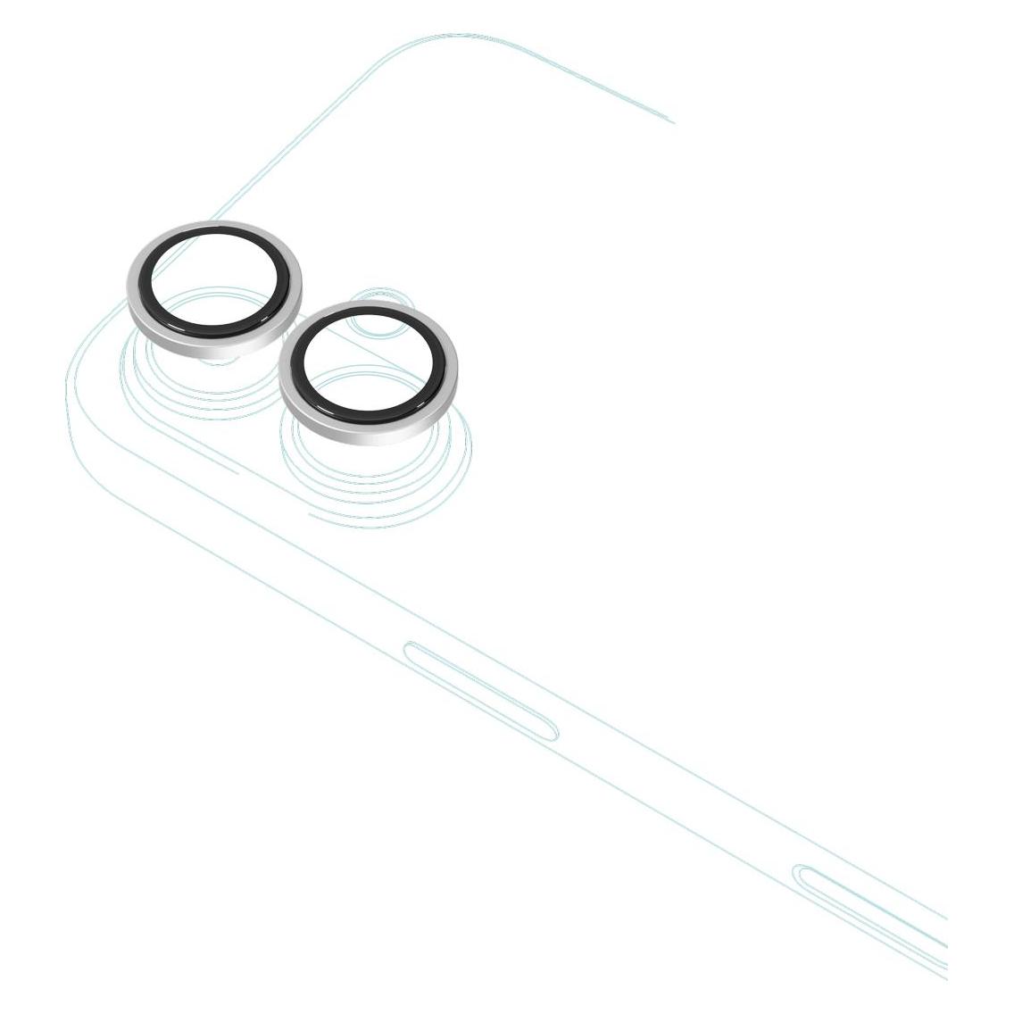 Epico Aluminum Lens Protectors Kameraobjektivschutz für iPhone 17 silber (1 Stk., Apple iPhone 17) (93912152100001)