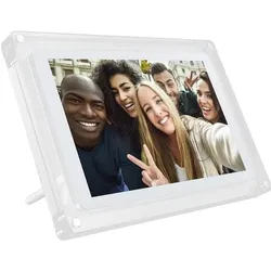 Braun Photo BRAUN DigiFrame 1020 WiFi Acryl weiss (10.10", 1280 x 800 Pixel), Digitaler Bilderrahmen, Weiss