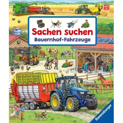 Sachen suchen - Bauernhof-Fahrzeuge, Gebundene Ausgabe von Susanne Gernhäuser, Ravensburger Verlag GmbH, 978-3-473-42059-9