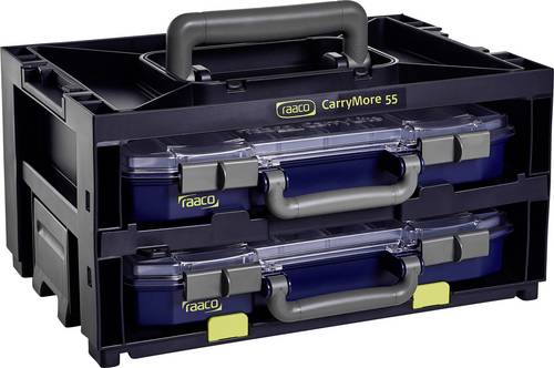 Raaco CarryMore 55x2 Sortimentskoffer (B x H x T) 386 x 195 x 278mm Box Inhalt 1St.