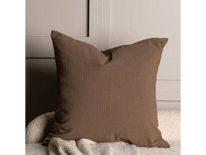 Housse de coussin Celine Marron 50 x 0 x 50cm Polyester
