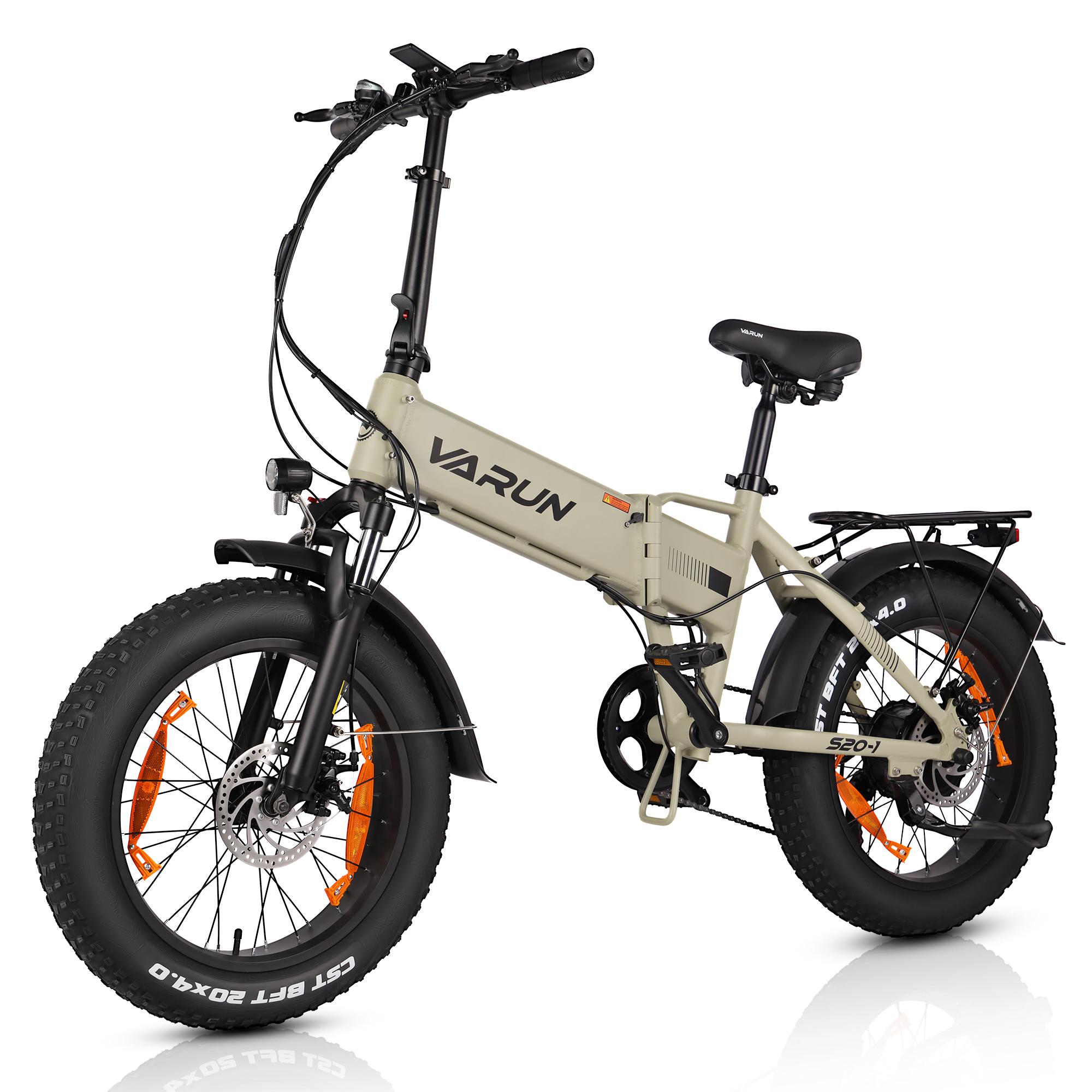 S20-1 20-Zoll faltbares All-Terrain-Fat-E-Bike für Erwachsene, 250W Motor, 48V 13Ah Akku, 25 km/h, Shimano-Schaltung, max. 150 kg Traglast