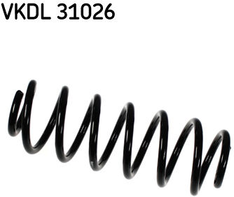 Skf Fahrwerksfeder Vkdl 31026 Hinterachse Für Audi
