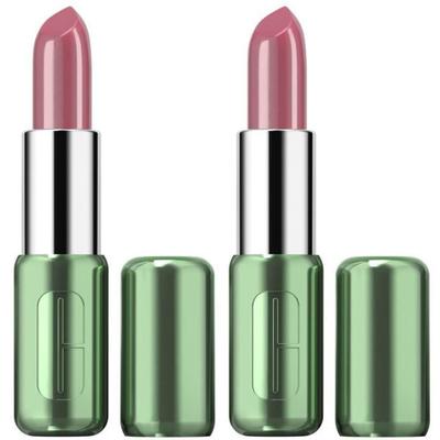 Clinique Pop Lipstick Soft Plum 3,9g x2 2x3,9 g Lippenschutz