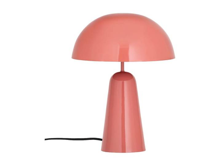 Lampe à poser métal rose