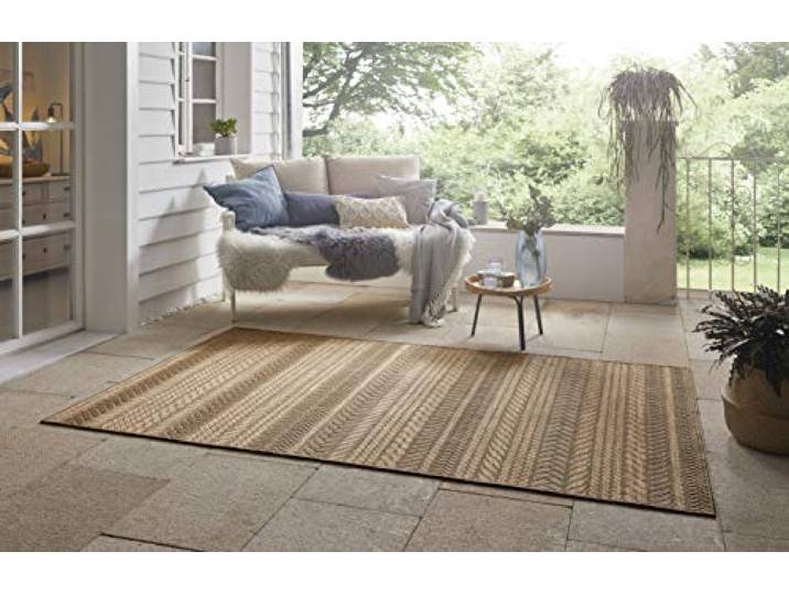bougari Granado Tapis d'intérieur et d'extérieur\, Beige/Marron\, 120 x 170 cm