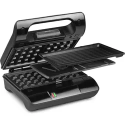 Nova 110302 Kontaktgrill Multi & Sandwich Pro, Kontaktgrill, Schwarz