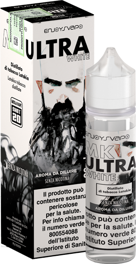 EnjoySvapo Mk Ultra White Liquido Shot 20ml Tabacco Latakia