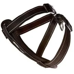 EzyDog Harness Neoprene Black Xl 35-41Kg Walking/Car Harness - (605.0322) (XL, Hund, Spazieren), Halsband + Leine