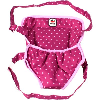 Puppen Bauchtrage CHIC2000 "Brombeere", schwarz (brombeere), Puppenausstattungen, KinderB:2cm H:25cm T:50cm, Polyester, B:2cm H:25cm T:50cm