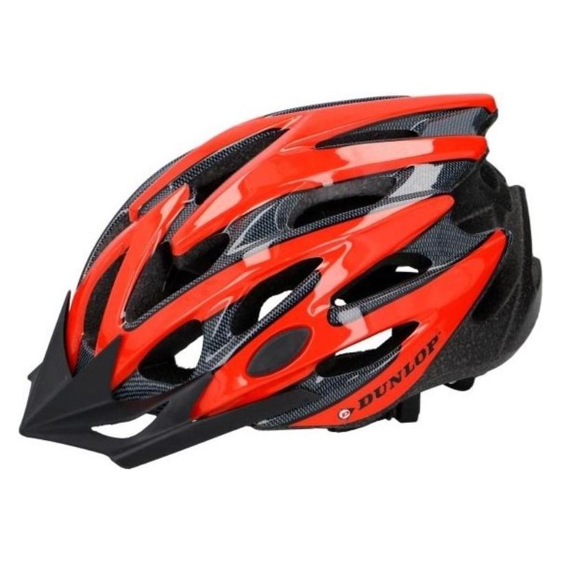Dunlop MTB-Fahrradhelm (Rot & Schwarz) (53 - 55 cm) (5907731989541)