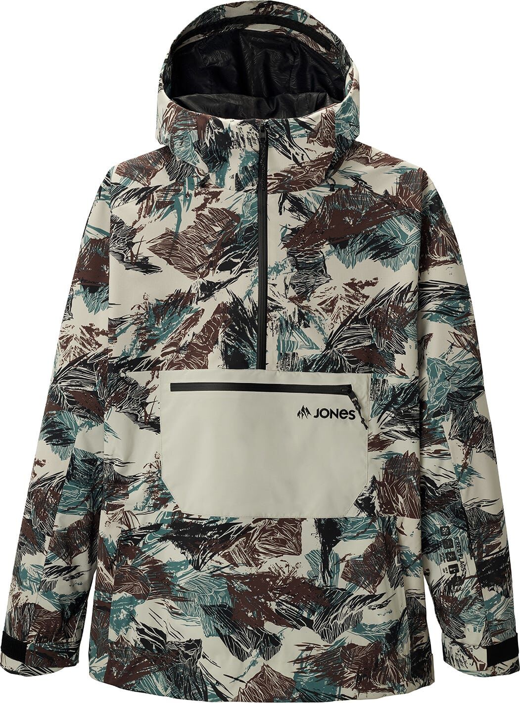 Jones Mtn Surf Recycled Anorak PEAK CAMO
